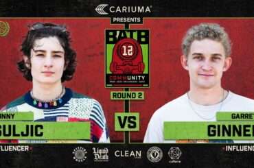 BATB 12: Sunny Suljic Vs. Garrett Ginner - Round 2 | Battle At The Berrics - Presented By Cariuma