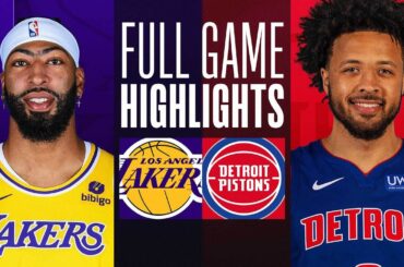 LAKERS at PISTONS | FULL GAME HIGHLIGHTS | November 29, 2023