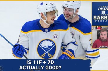 Is 11 forwards + 7 defenseman actually good for the Sabres?