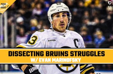 Dissecting the Bruins PROBLEMS w/ Evan Marinofsky | Pucks with Haggs