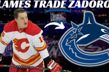 Breaking News: Flames Trade Nikita Zadorov to Canucks