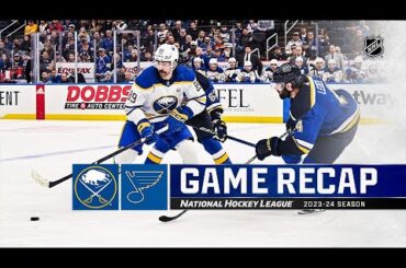 Sabres @ Blues 11/30 | NHL highlights 2023