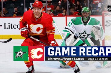 Stars @ Flames 11/30 | NHL Highlights 2023