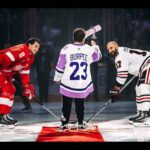 Hockey Fights Cancer Night with Vann Burpee