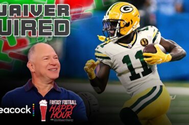 Target Jayden Reed, Demario Douglas off WR waivers | Fantasy Football Happy Hour | NFL on NBC