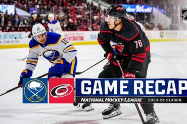 Sabres @ Hurricanes 12/2 | NHL Highlights 2023