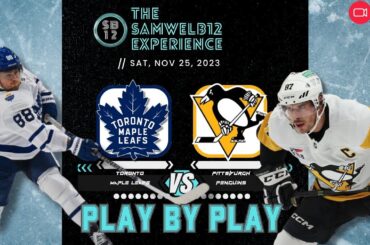 TORONTO MAPLE LEAFS vs. PITTSBURGH PENGUINS Live NHL Hockey Play by play | Gamecast