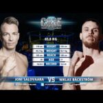 Cage 37: Joni  Salovaara vs Nicklas Bäckström Full Fight