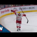 Detroit Red Wings at Montreal Canadiens | FULL Overtime Highlights