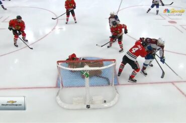 Marc Andre Fleury goes for a spin