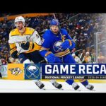 Predators @ Sabres 12/3 | NHL highlights 2023