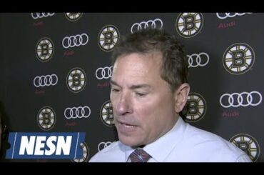 Bruce Cassidy Reacts To Bruins Trade For Charlie Coyle