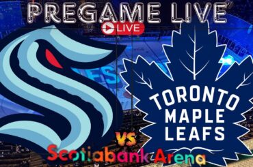 Seattle Kraken vs Toronto Maple Leafs live intermissionfrom Scotiabank Arena