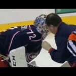 Sergei Bobrovsky Leaves Game with Injury vs Los Angeles