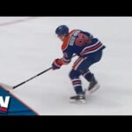 Darnell Nurse Makes Sweet Stretch Pass To Ryan Nugent-Hopkins For Breakaway Goal