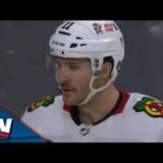 Blackhawks'  Connor Bedard Extends Road Point Streak To Nine Games With Taylor Raddysh Goal