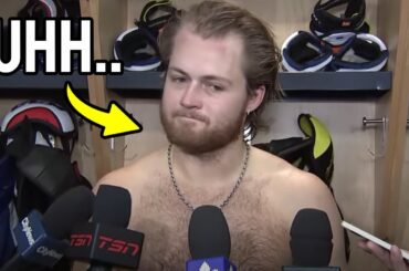 Leafs fans are FURIOUS at Nylander because of this…