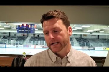 Watch now: Coach Tommy Upton credits Capitols owner Ryan Suter for support during team's absence