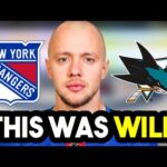 New York Rangers OFFENCE Was DOMINANT Against San Jose Sharks!