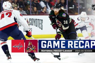 Capitals @ Coyotes 12/4 | NHL Highlights 2023