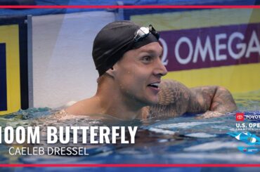 Caeleb Dressel Gets Gold by .01 in 100M Butterfly | 2023 Toyota U.S. Open