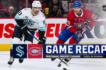 Kraken @ Canadiens 12/4 | NHL Highlights 2023