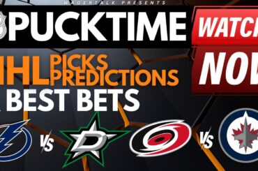 NHL Predictions, Picks & Odds | Stars vs Lightning | Kraken vs Canadiens | PuckTime Dec 4