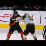 Josh Manson And Keegan Kolesar Drop The Gloves