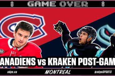 Canadiens vs Seattle Kraken Post Game Recap - Dec 4, 2023 | Game Over: Montreal