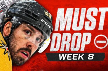 Must Drop Players | Week 9 | Fantasy Hockey 2023 | Cherry Pickin'