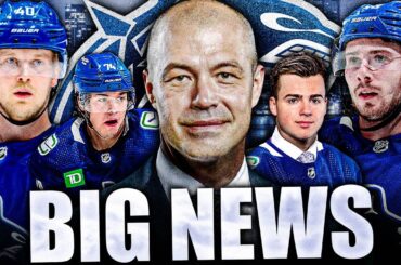 LOTS OF BIG CANUCKS NEWS: PETTERSSON CONTRACT UPDATE, ETHAN BEAR SIGNING SOON, TOP PROSPECT SNUBBED