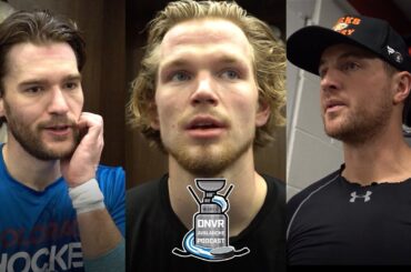 Avalanche Locker Room before Redemption game vs Ducks | Bo Byram, Jonathan Drouin, & Cam Fowler