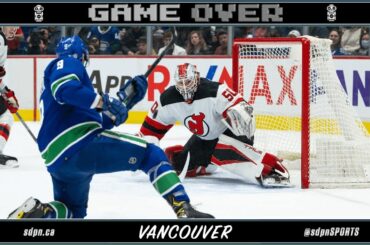 Canucks vs New Jersey Devils Post Game Analysis - Dec 5, 2023 | Game Over: Vancouver