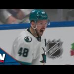 Tomas Hertl Completes Hat trick To Help Sharks Cap Off Three-Goal Comeback Late