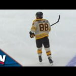 David Pastrnak Displays Unreal Vision with Sweet Feed to Kevin Shattenkirk to Extend Bruins' Lead