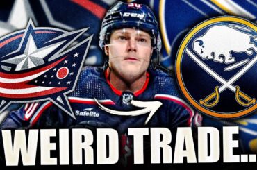 BLUE JACKETS & SABRES MAKE A VERY WEIRD TRADE… COLUMBUS, BUFFALO SWAP ERIC ROBINSON (NHL News Today)