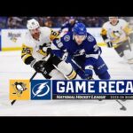 Penguins @ Lightning 12/6 | NHL highlights 2023