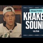 Practice Sound | Ryker Evans & Dave Hakstol - Dec. 6, 2023