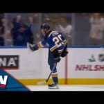 Blues' Jordan Kyrou Dances Around The Golden Knights' Defence And Tucks In A Ridiculous Goal