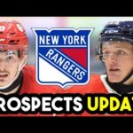 HUGE New York Rangers CHL PROSPECTS UPDATE | Rangers TOP CENTER PROSPECT!