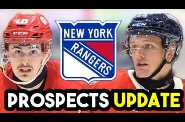 HUGE New York Rangers CHL PROSPECTS UPDATE | Rangers TOP CENTER PROSPECT!