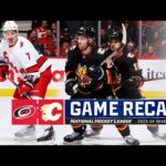 Hurricanes @ Flames 12/7 | NHL highlights 2023