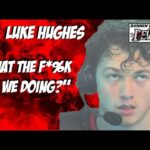 Luke Hughes "What The F*$K Are We Doing?" HOT MIC Interview #lukehughes #njdevils