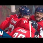 Capitals' Dylan Strome Nets 100th Career Goal Off Alex Ovechkin's 1500th Point