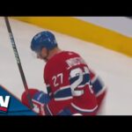 Canadiens' Gustav Lindstrom Knots Game Up With Goal Against Former Team