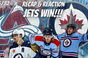 Game Of The Year... So Far 😉 Jets Win 4-2 - 23/24 Winnipeg Jets Game Recap&Reaction 25/82