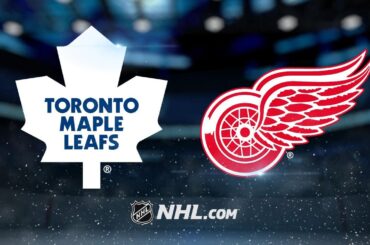 Maple Leafs top Red Wings behind Bernier's shutout