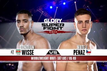 GLORY 64: Donovan Wisse v Matej Penaz