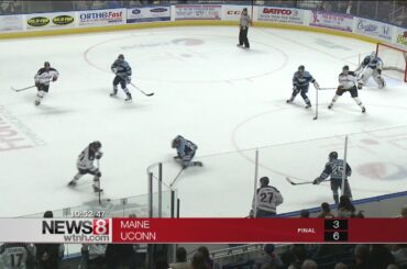 UConn hockey cruises past Maine, 6-3