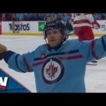 Nikolaj Ehlers Roofs It On A Pretty Passing Play To Pad The Jets' Lead